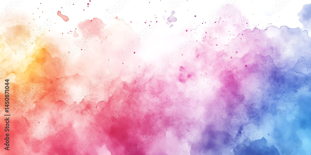 Vibrant Rainbow Color Powder Explosion Background Image Vibrant Rainbow Color Powder Explosion Background Image