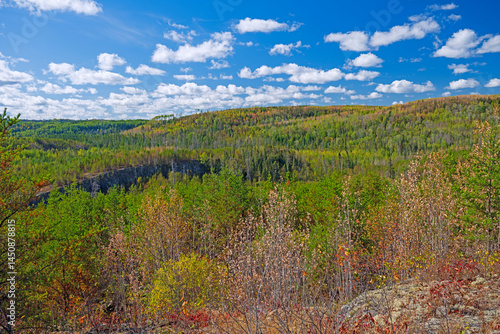 Distant View From North Woods Hilltop