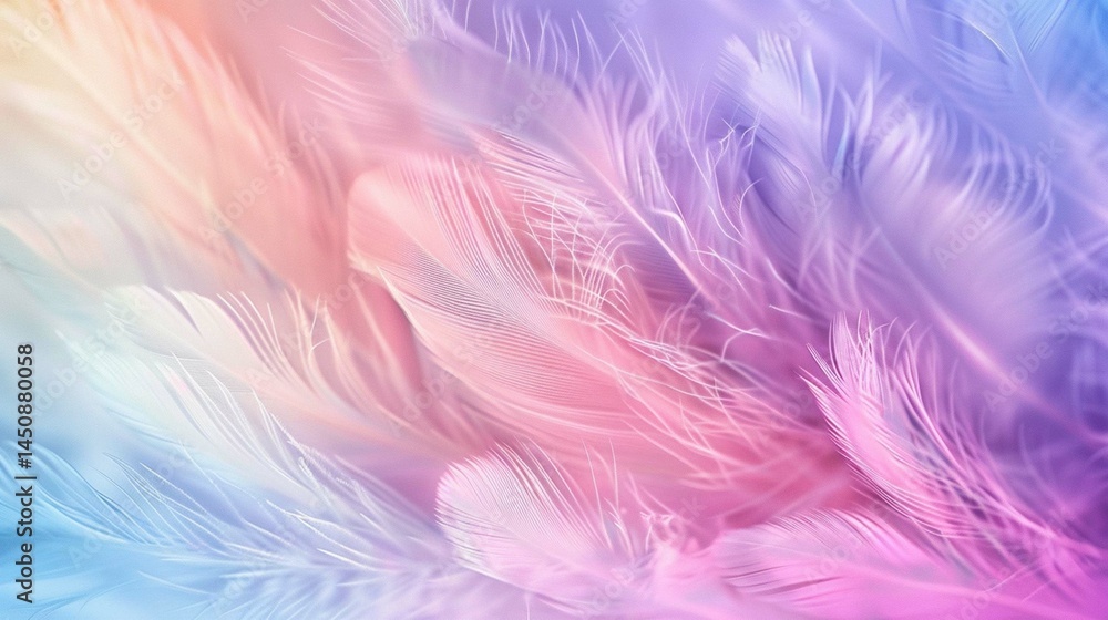 pastel colour feather abstract background pastel colour feather abstract background