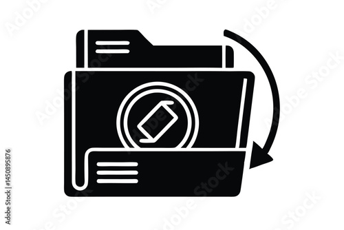 backup vector icon