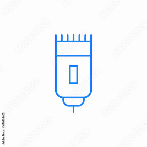 shave trimmer icon sign vector