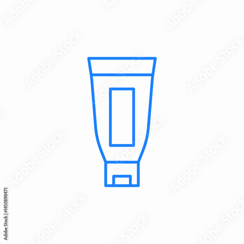 toothpaste teeth icon sign vector