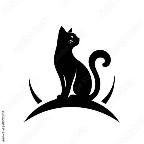 Wallpaper Mural Cat silhouette bundle vector design Torontodigital.ca