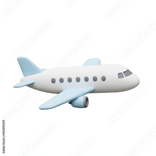 Wallpaper Mural Charming Cartoon Airplane Illustration Perfect for Travel, Aviation, and Kids' Projects Torontodigital.ca