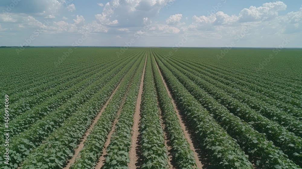 Vast Field of Crops, Rows
