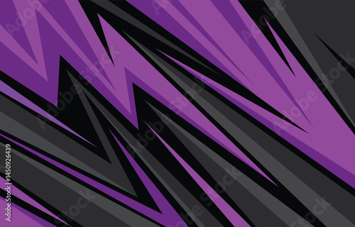 Abstract background with rough and jagged diagonal stripe pattern	