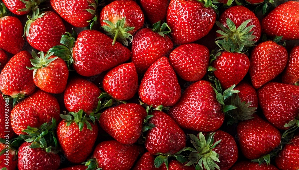 red strawberries background red strawberries background
