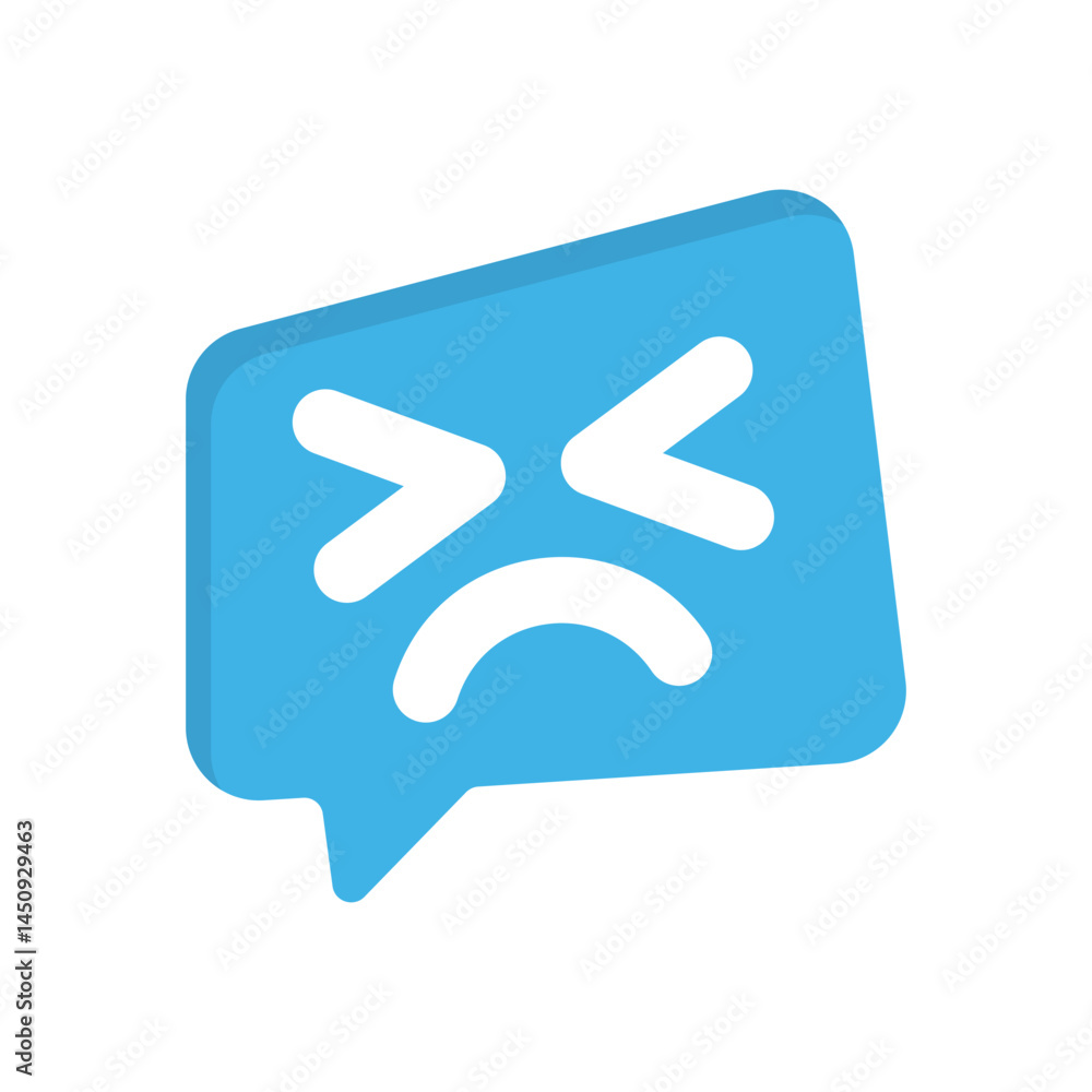 Hate Vector icon Hate Vector icon