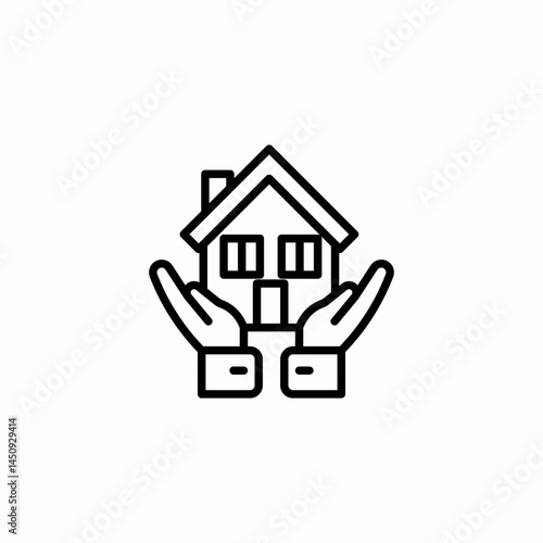 home care icon sign vector