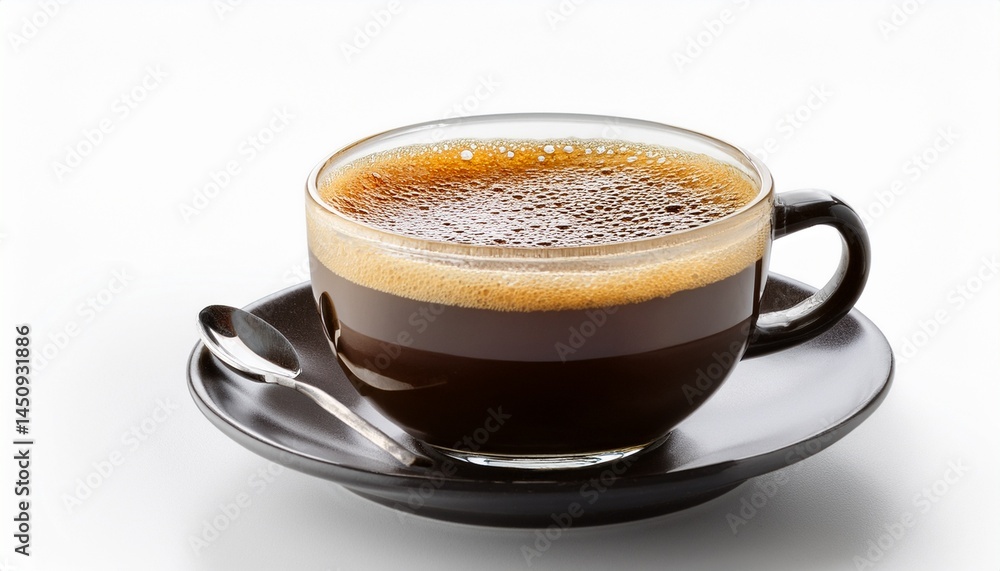Fototapeta premium cup of coffee on white background