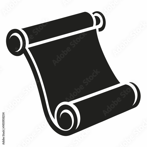 Scroll or Rolled Paper Document Vector for Literature and Historical Records