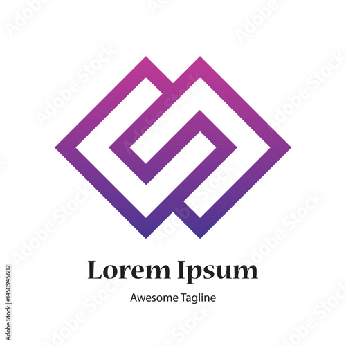 cm letter initial creative logo design icon