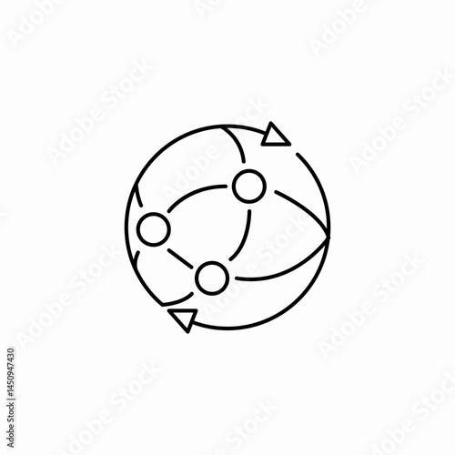 internet generic icon sign vector