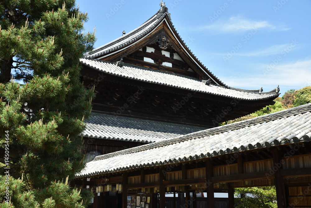 萬福寺 大雄寶殿 東側面より(京都府宇治市) 萬福寺 大雄寶殿 東側面より(京都府宇治市)