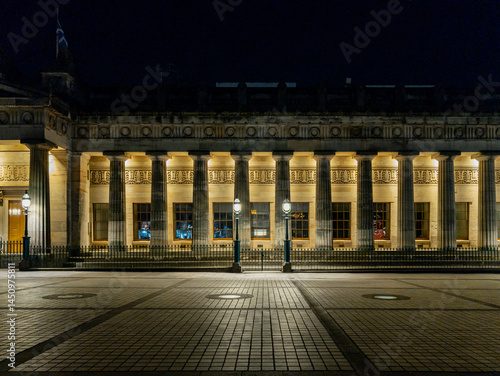 Obraz na płótnie Royal Scottish Academy Building, Edinburgh, Scotland, United Kingdom w salonie