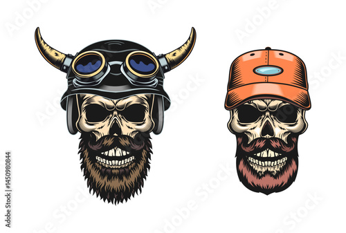 skulls set Tatto