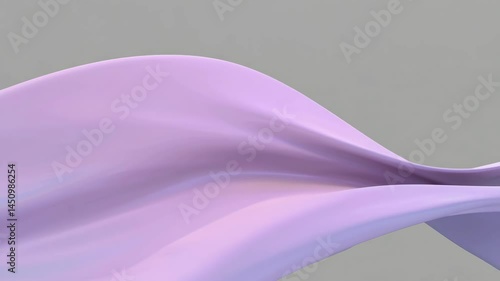 Flowing Pastel-Colored Wave Background for Modern Minimal Aesthetic