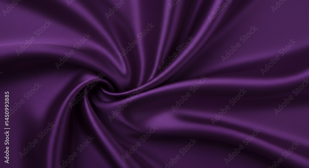Obraz premium Purple silk fabric texture closeup