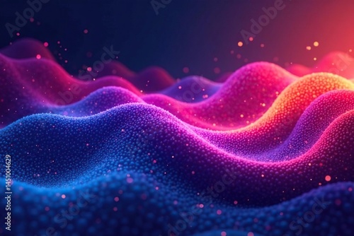 Abstract wavy lines, flowing curves, organic shapes, surface, abstract