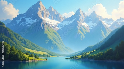 Majesty of Mountains and Valleys