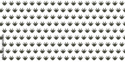 grid diagonal seamless pattern with rat footprint. Animal footprint background for textile, wrapping and other