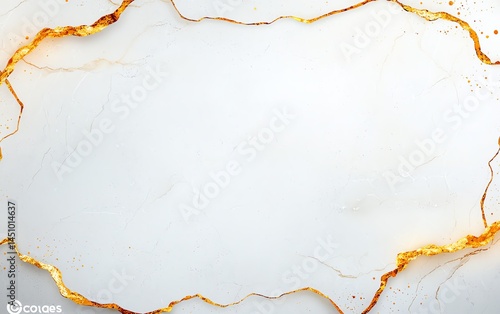 Obraz na płótnie White gold marble texture pattern background with high resolution design for cover book or brochure, poster, wallpaper background or realistic business w salonie