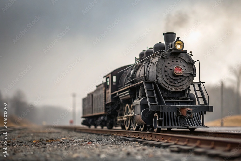 Obraz premium old steam train