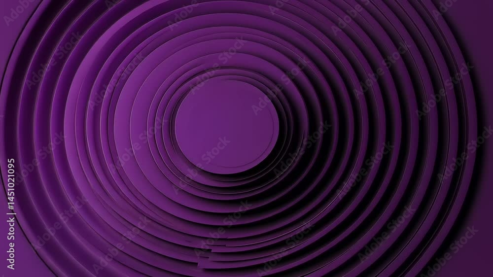 Abstract concentric circles in deep purple Abstract concentric circles in deep purple