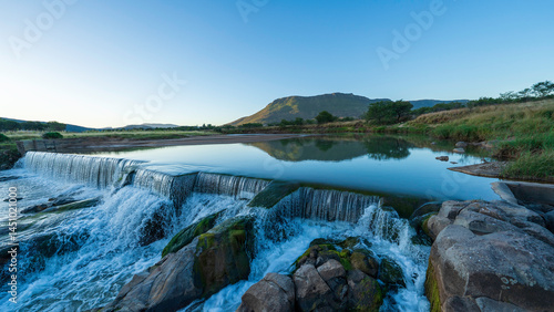 Foto Wit-keirivier weir near Glen Grey, Eastern Cape, South Africa