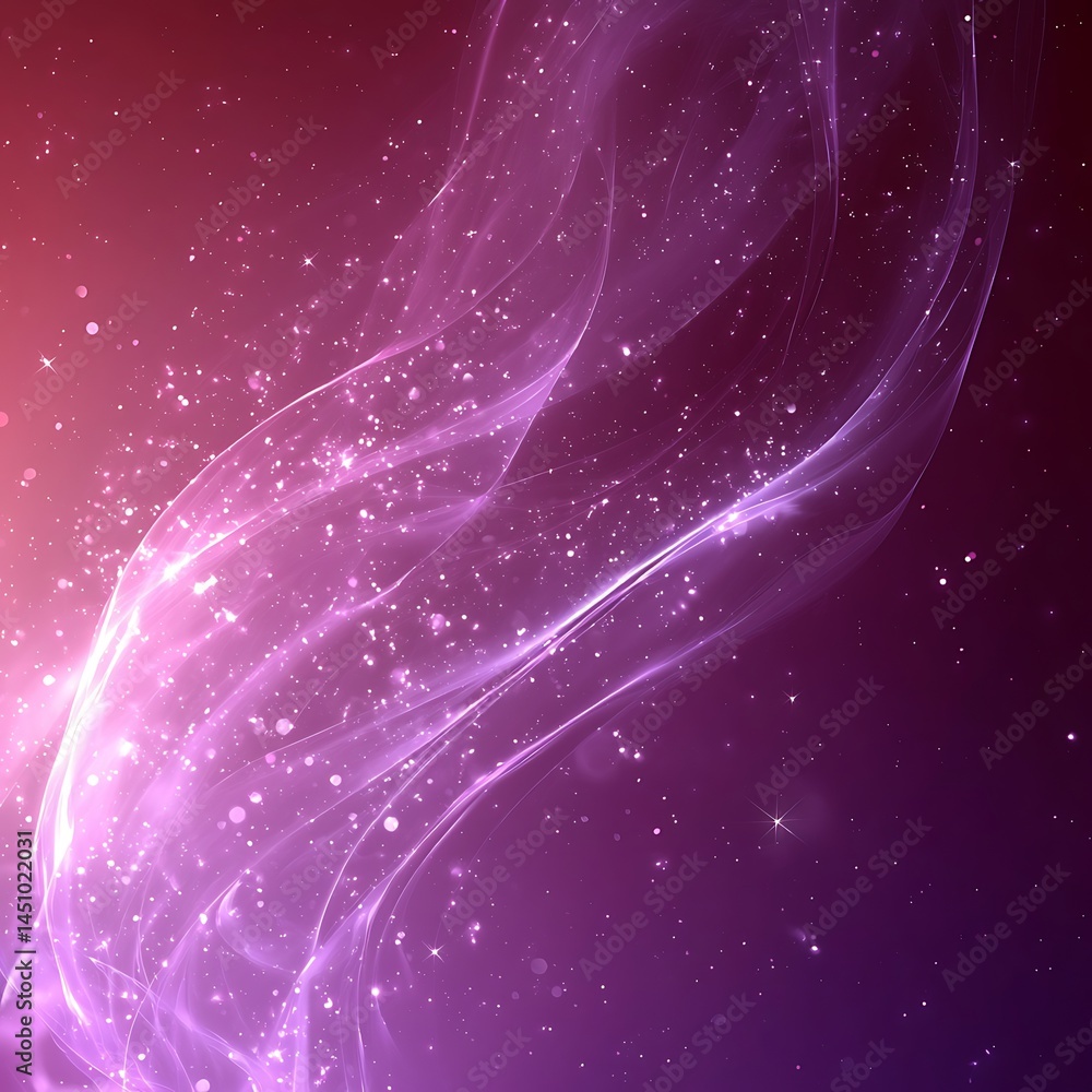 Fototapeta premium Abstract swirling purple and pink light