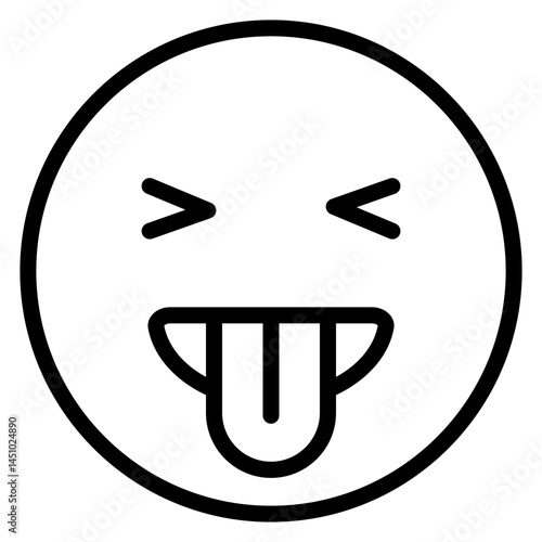 Squinting Face with Tongue