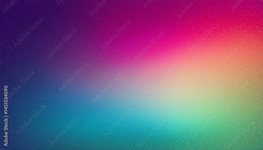 Obraz premium vibrant magenta green blue red white gray color spots grainy gradient glowing backdrop design noise texture banner poster header design