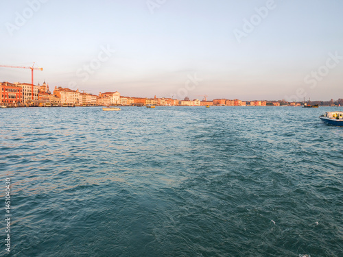 Obraz na płótnie The Old Town of city of Venice, Italy w salonie
