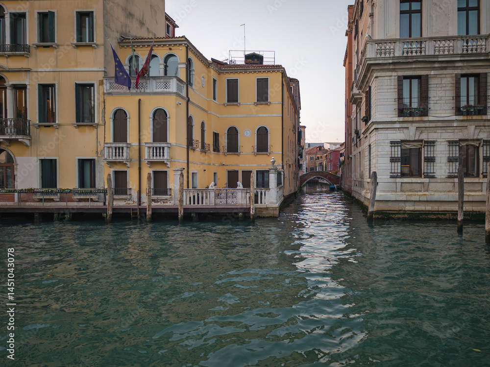 The Old Town of city of Venice, Italy