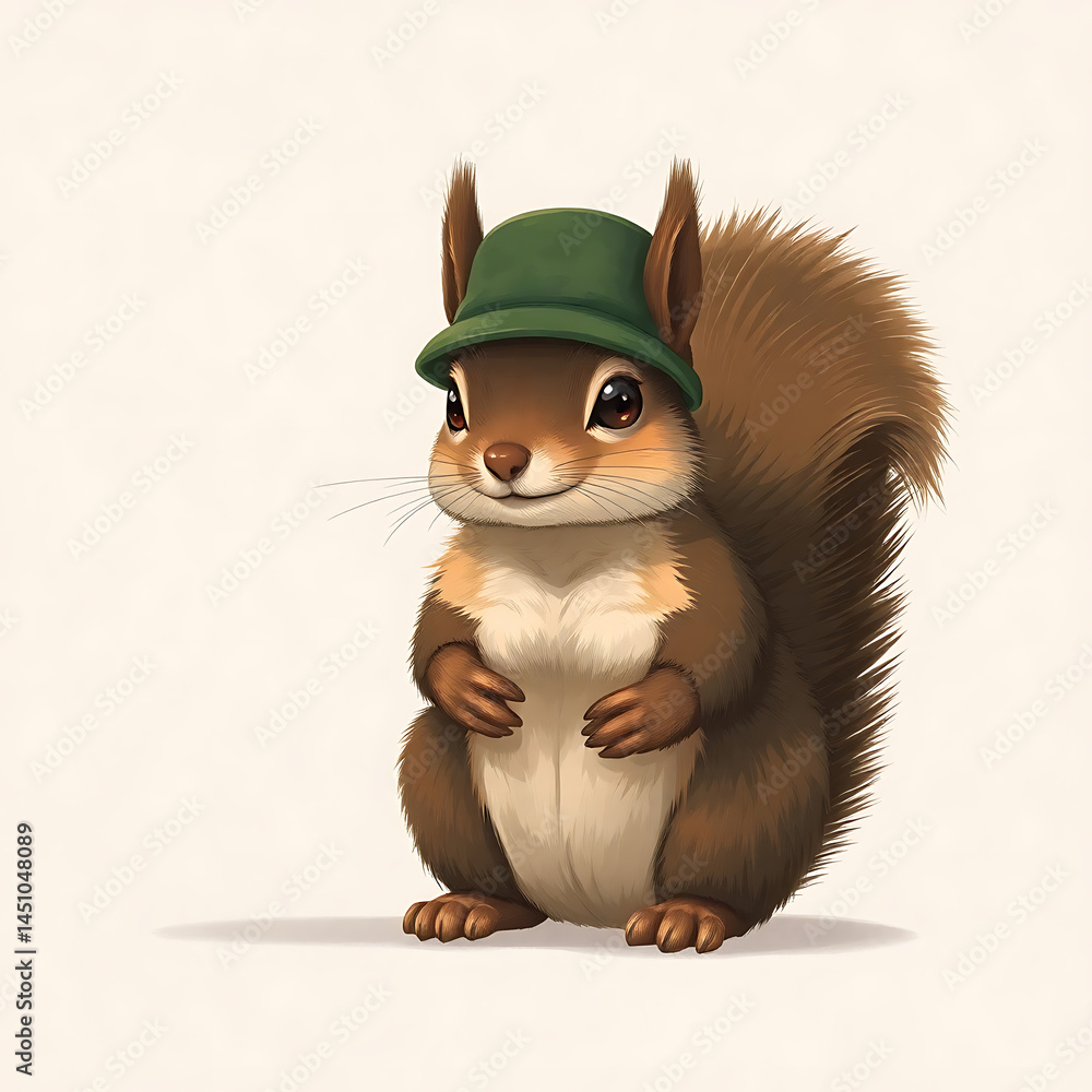 army soldier squirrel Generative AI army soldier squirrel Generative AI