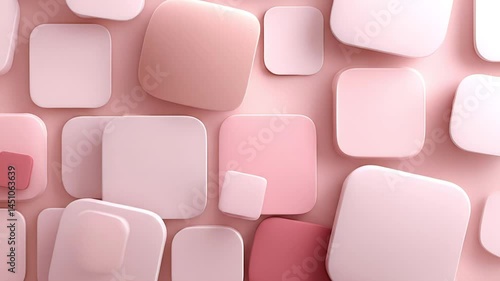 Wallpaper Mural Shapes and Patterns in Soft Pink Tones Create an Aesthetic Visual Experience for Design Lovers
 Torontodigital.ca