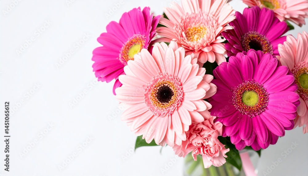 ガーベラとカーネーションの花束 ガーベラとカーネーションの花束