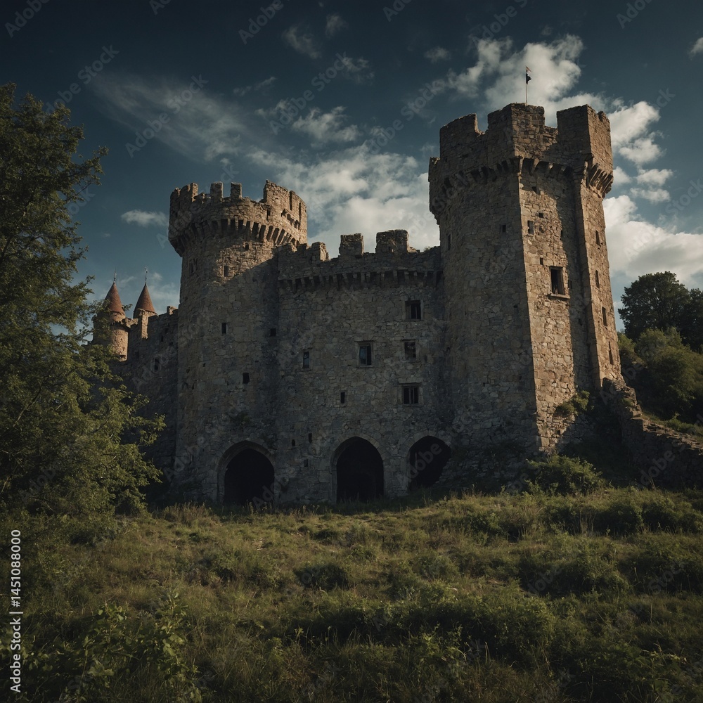 A castle that was grown, not built. A castle that was grown, not built.