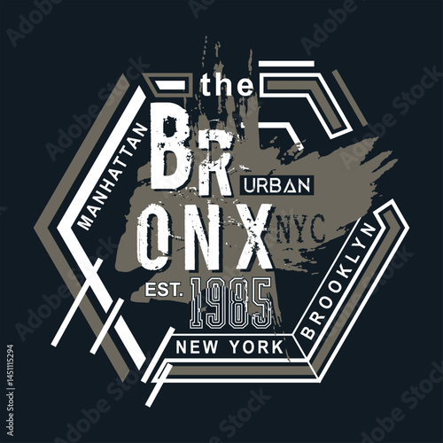 Dynamic vector typography design inspired by New York City, featuring bold and empowering slogans that motivate and inspire action, success, and resilience in the fast-paced, ambitious energy of the c