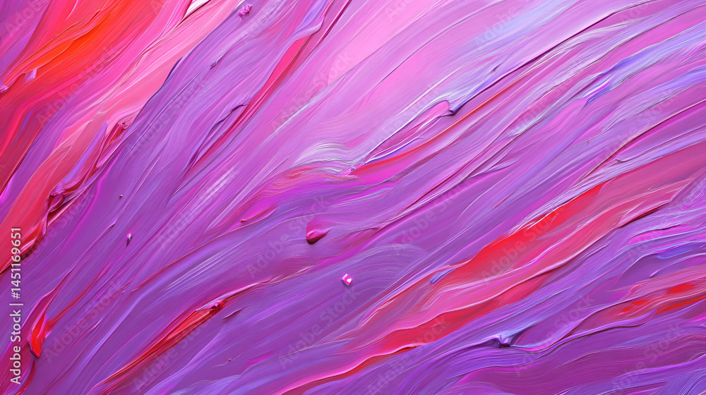 Abstract Purple Pink Swirls Paint Abstract Purple Pink Swirls Paint