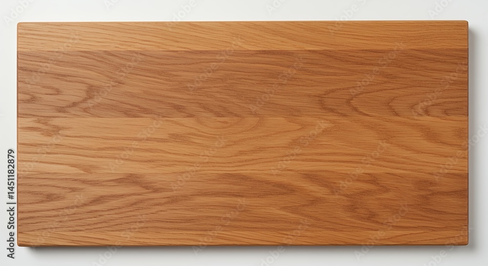 Fototapeta premium Light brown wooden cutting board