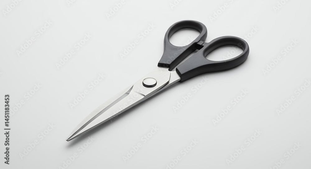 Scissors on white background close up of a cutting tool Scissors on white background close up of a cutting tool
