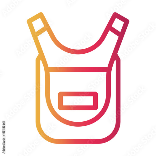 bagpack Line Gradient Icon