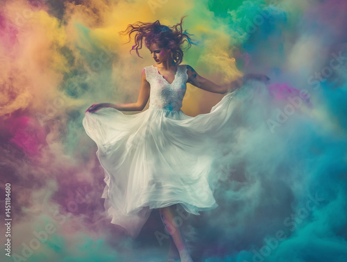 Celebrate the vibrant spirit of Holi with stunning AI-generated images featuring colorful festivities, traditional sweets, joyful human expressions, playful animals, and mesmerizing color explosions.