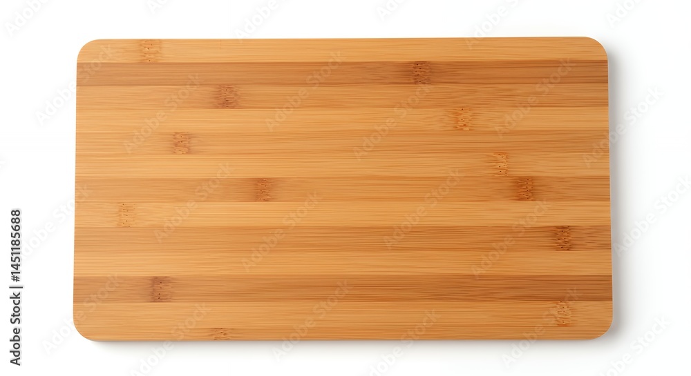 Wooden cutting board isolated on white background Wooden cutting board isolated on white background