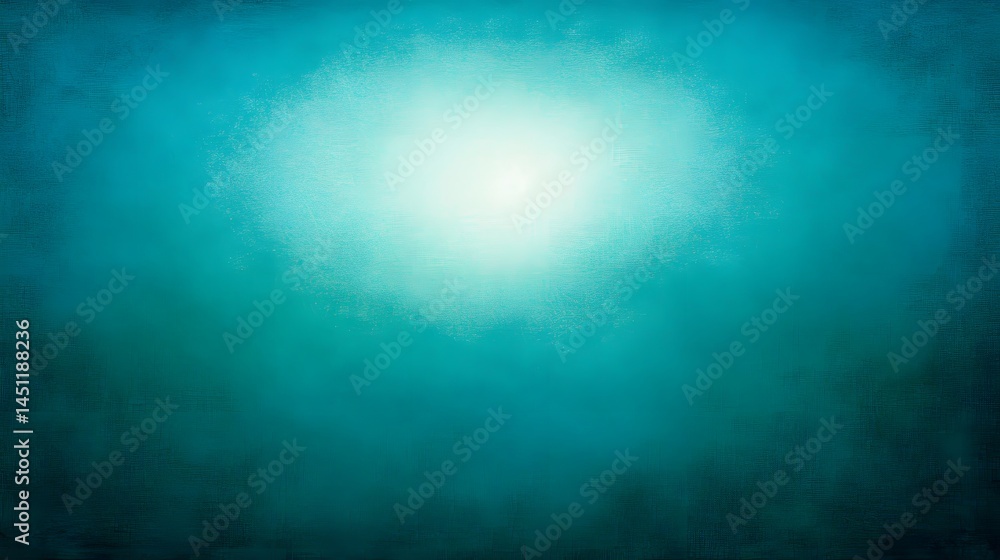 Obraz premium Teal Blue Gradient Background Texture Abstract Design