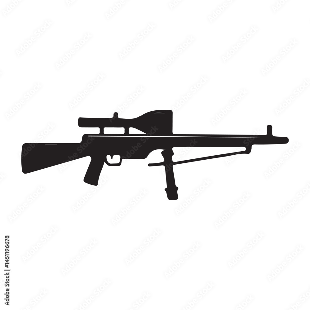 Find the best sniper rifle vector image for your project high quality and professional design available now silhouette Find the best sniper rifle vector image for your project high quality and professional design available now silhouette