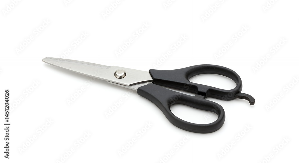 Pair of scissors on white background Pair of scissors on white background