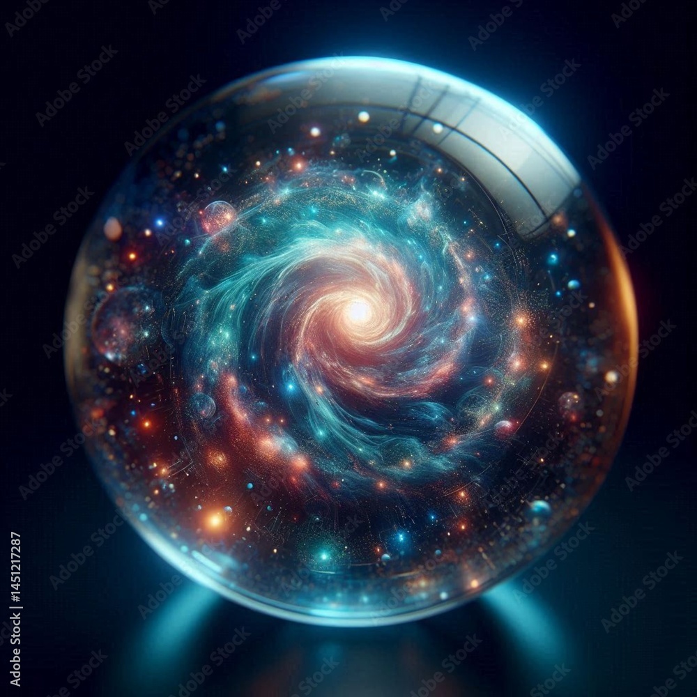 Obraz premium Una pequeña galaxia