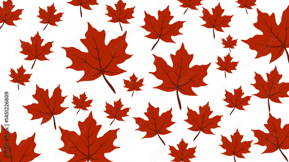 Maple leaf texture pattern background. Maple leaf texture pattern background.